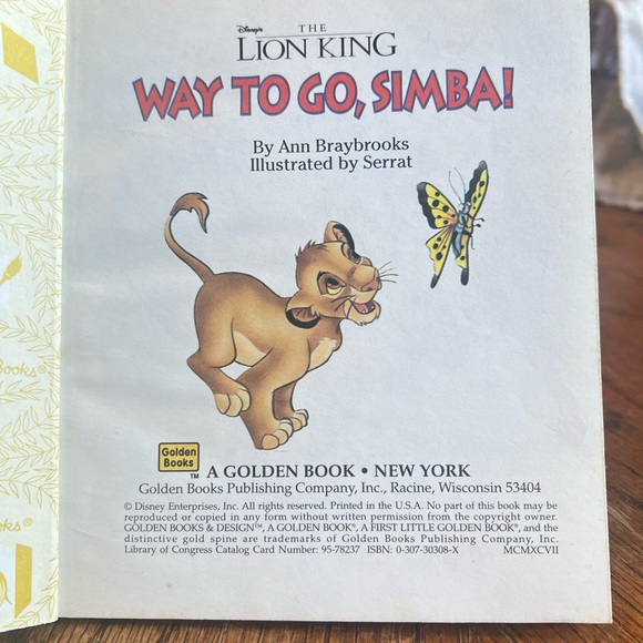 🏰 Disney’s The Lion King Kids Book Lot - Picture 5 of 13